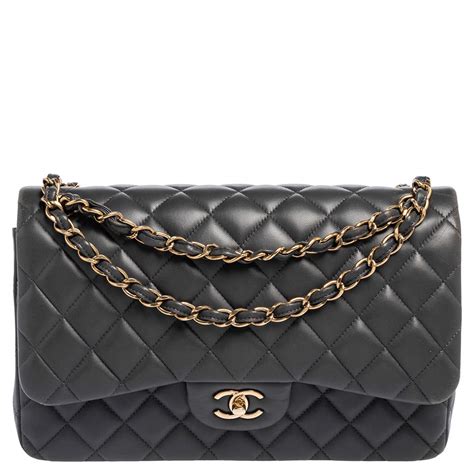 chanel chevron flap bag price|Chanel flap bag jumbo grey.